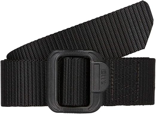5.11 Tactical Belts - 1.5" TDU Belt Nylon, Metal Detector Friendly, Coverts to Tie-Down/Carry Strap, Style 59551