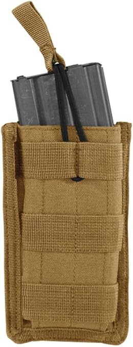Voodoo TacticalM4/M16 Open Top Mag Pouch with Bungee System